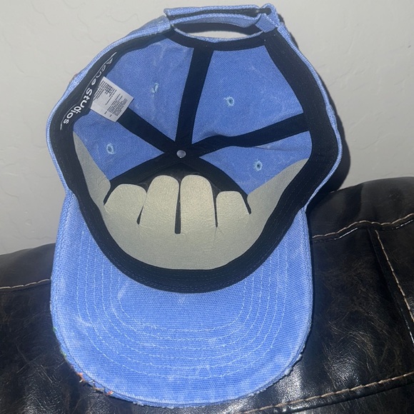 Brand New Distressed Acne Studios Hat with colorful stitching - Picture 3 of 4